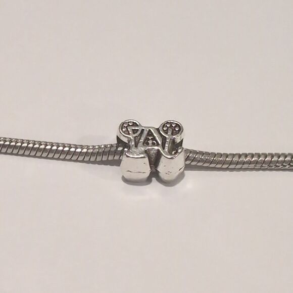 Silver Bicycle Charm for Pandora‎ Style Bracelet - Picture 3 of 5